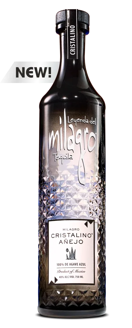 Milagro Cristalino Añejo bottle